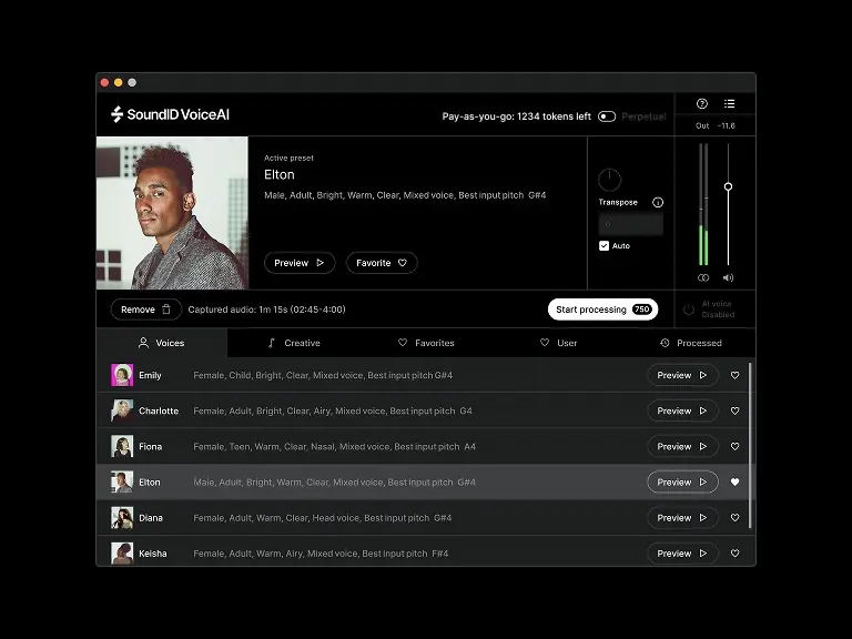 SoundID VoiceAI Unlimited Local Processing