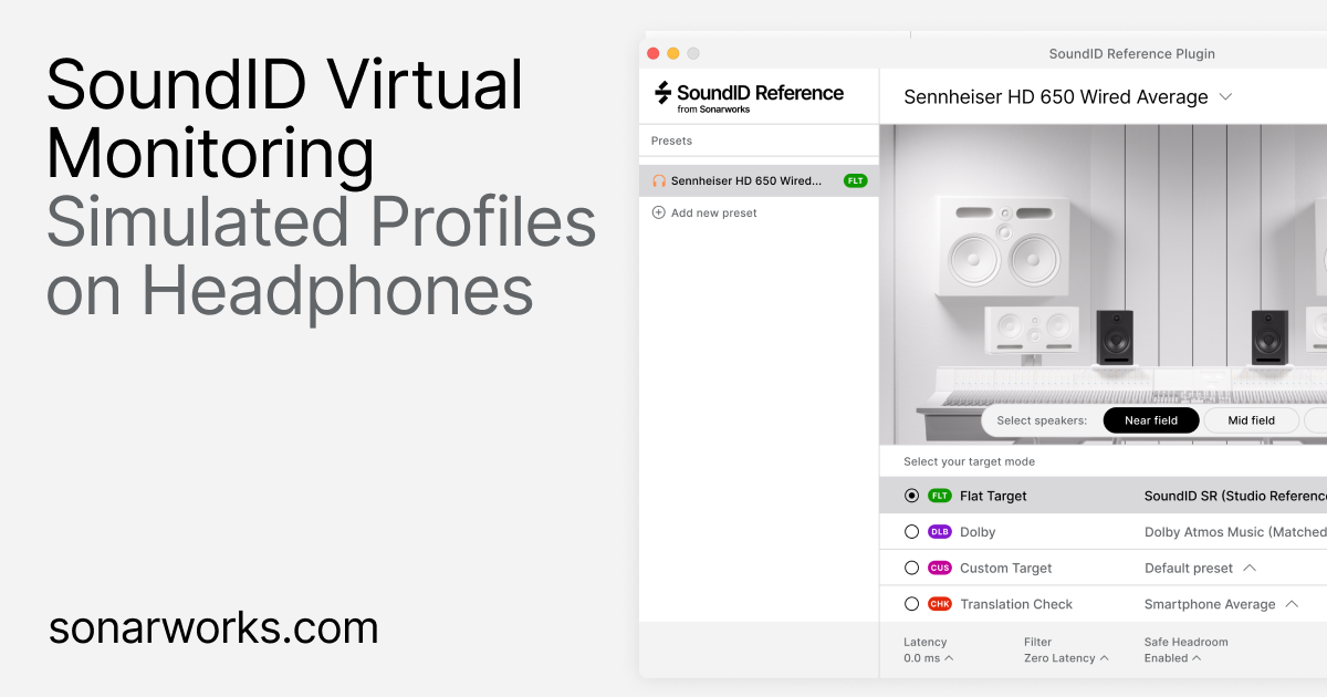 SoundID Virtual Monitoring