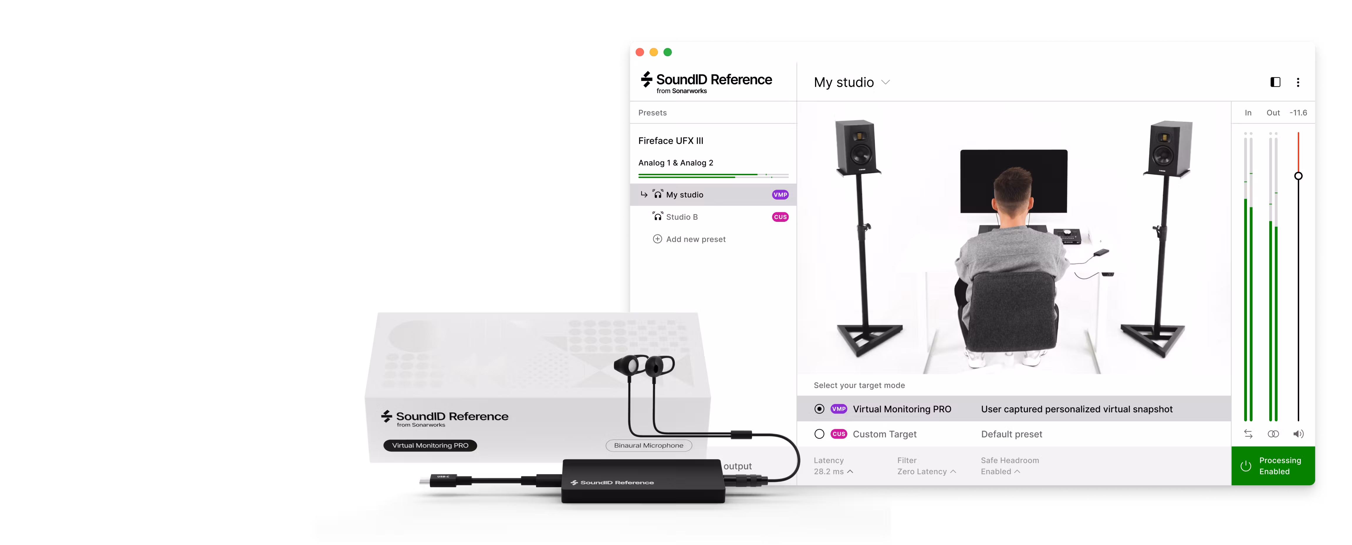 Soundid Reference Virtual Monitoring Pro Studio Software Setup