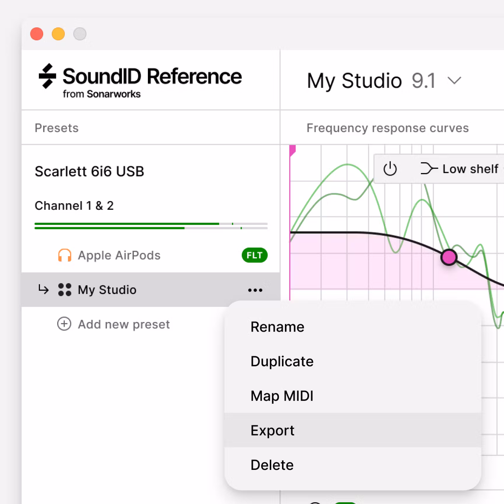 SoundID Reference Calibration File Export