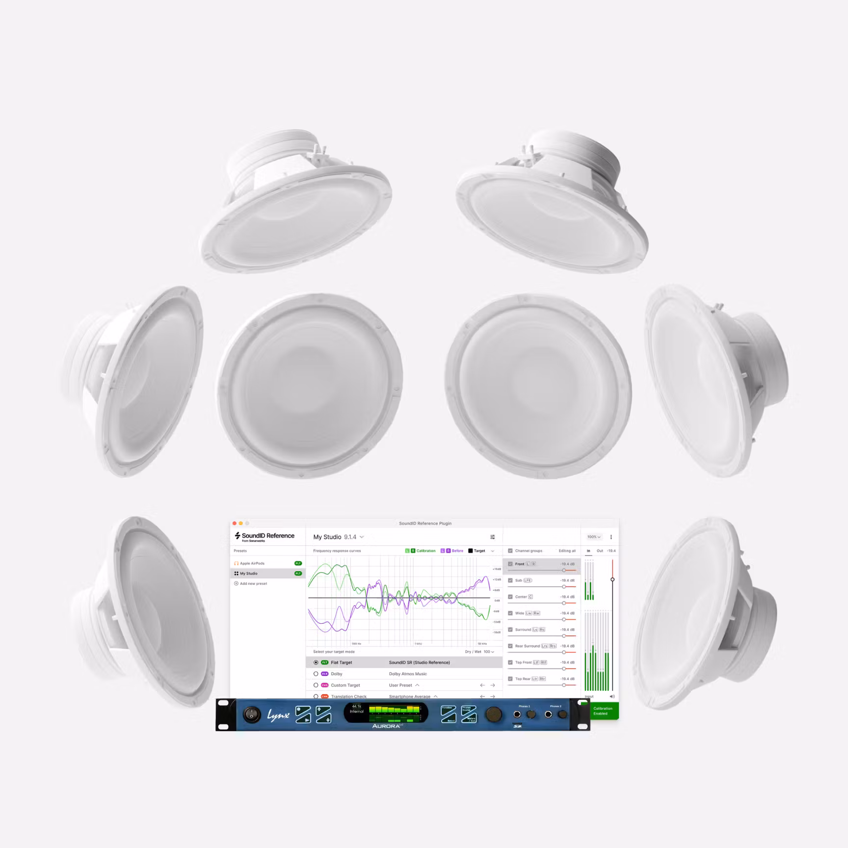 SoundID Reference for Multichannel with Linx Aurora a