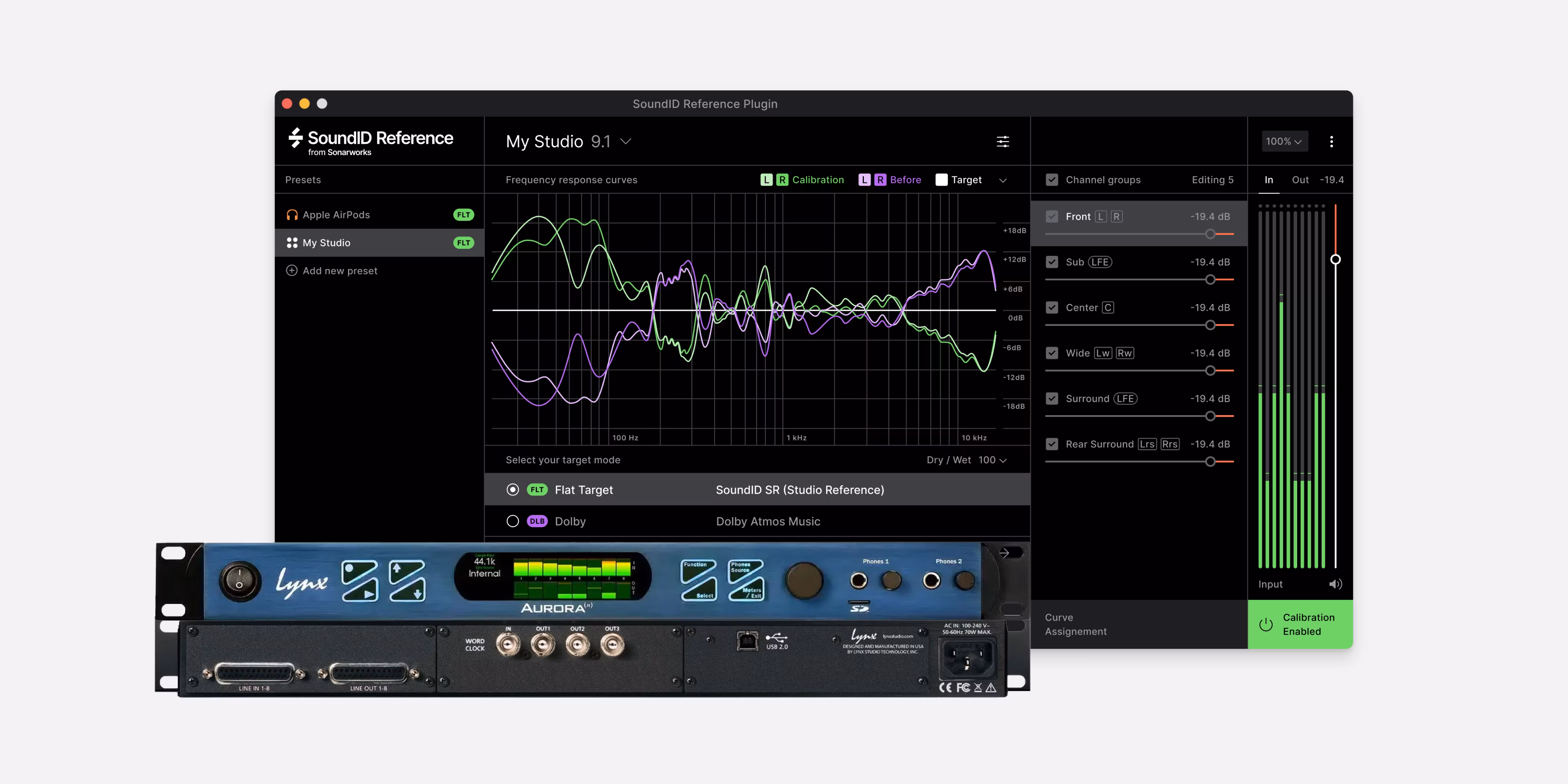 SoundID Reference with Linx Aurora n