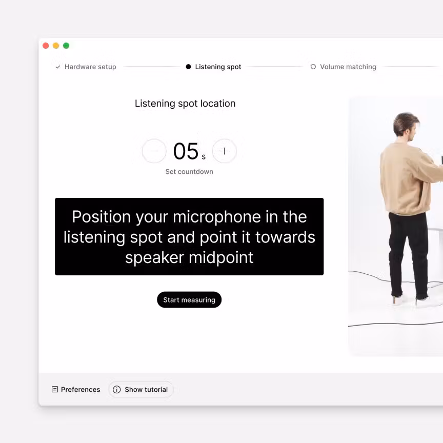 SoundID Reference Step 1 Measure Speakers