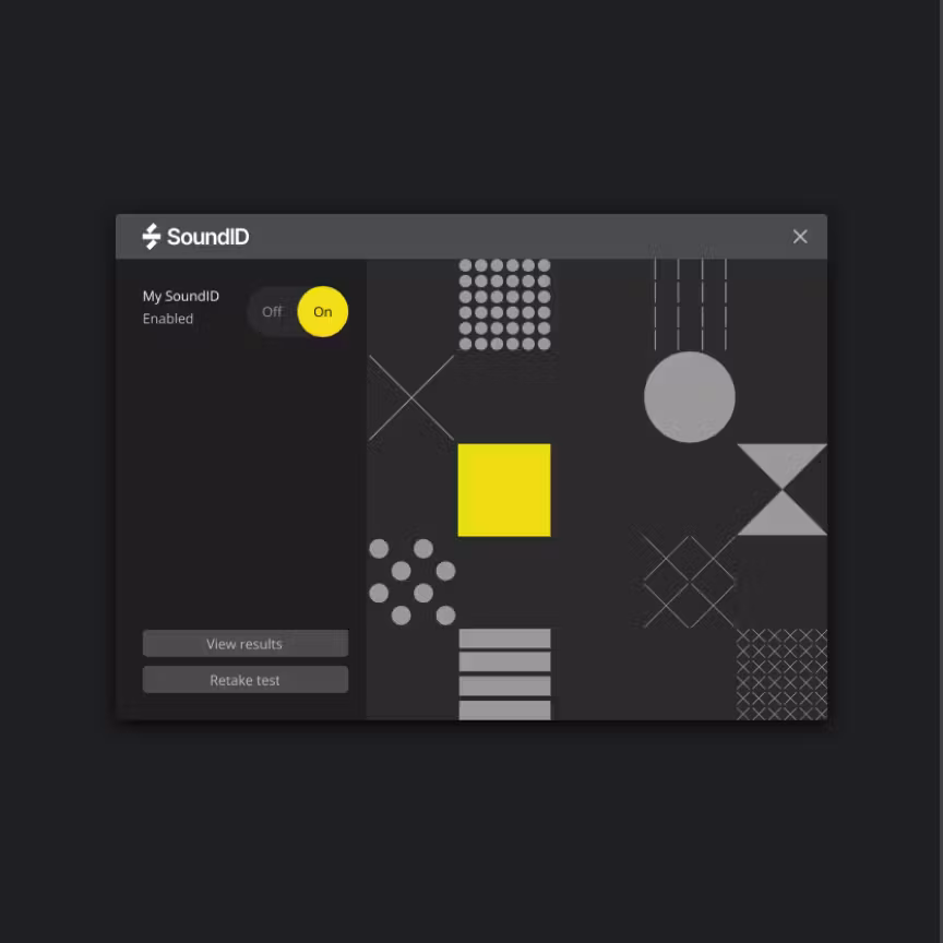 SoundID App profile download